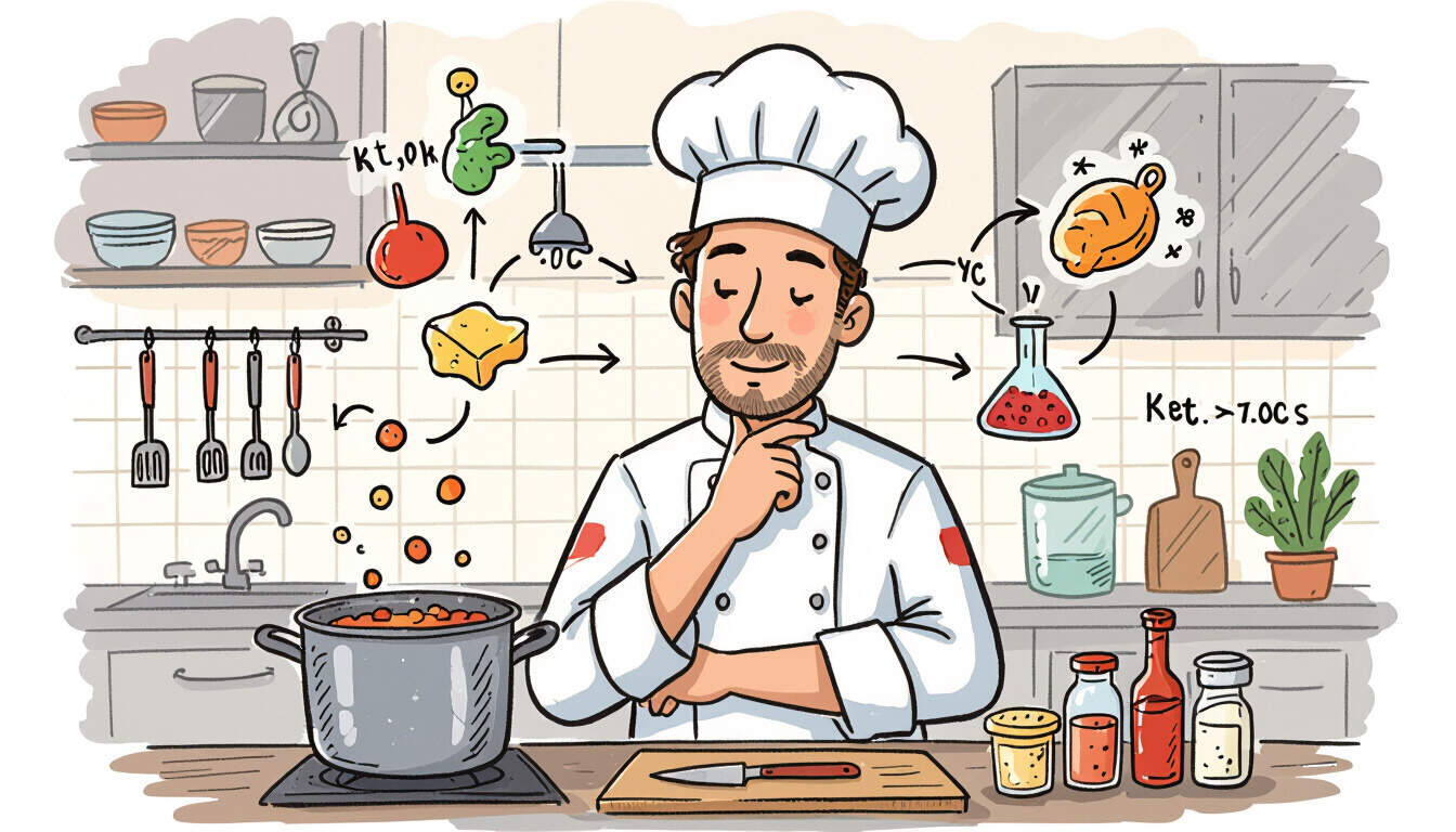 Explore how second-order thinking enhances culinary innovation by considering long-term effects and feedback loops. This approach helps chefs and innovators refine recipes and adapt to changes, fostering deeper cognitive processes in cooking and personal growth.
