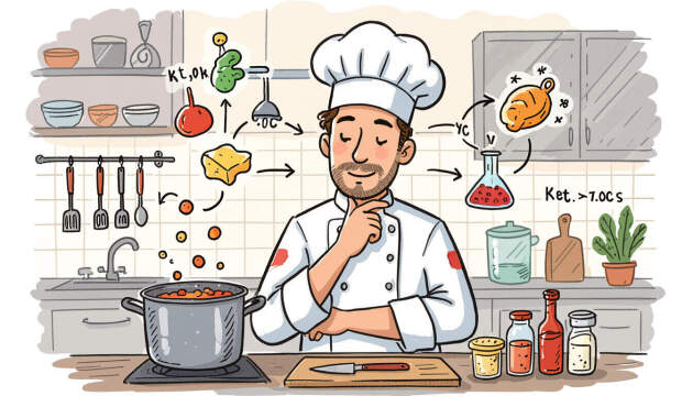 Explore how second-order thinking enhances culinary innovation by considering long-term effects and feedback loops. This approach helps chefs and innovators refine recipes and adapt to changes, fostering deeper cognitive processes in cooking and personal growth.